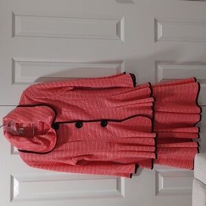Seven Karat 2 piece button front skirt set size M